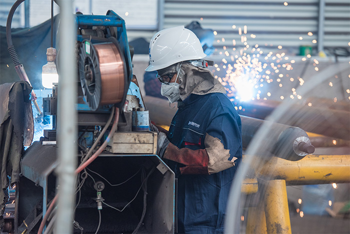 徐汇网架焊接车间